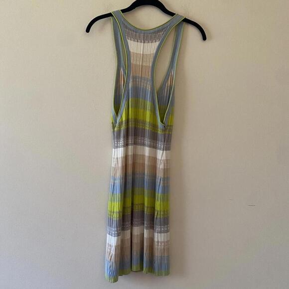 DAILY PRACTICE Anthropologie stripe ribbed mini dress - Picture 2 of 5